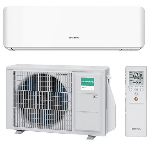 Инверторный настенный кондиционер (сплит-система) General ASHG07KMCC / AOHG07KMCC Инверторный настенный кондиционер (сплит-система) General ASHG07KMCC / AOHG07KMCC